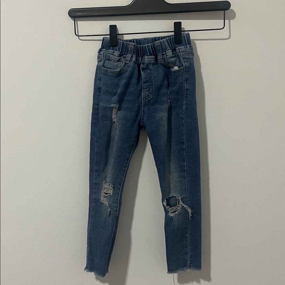 Shein distressed jeans